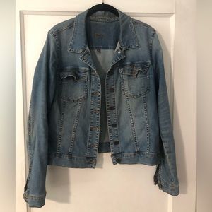 Womens Kut from the Kloth Denim Jacket with stretch - XL